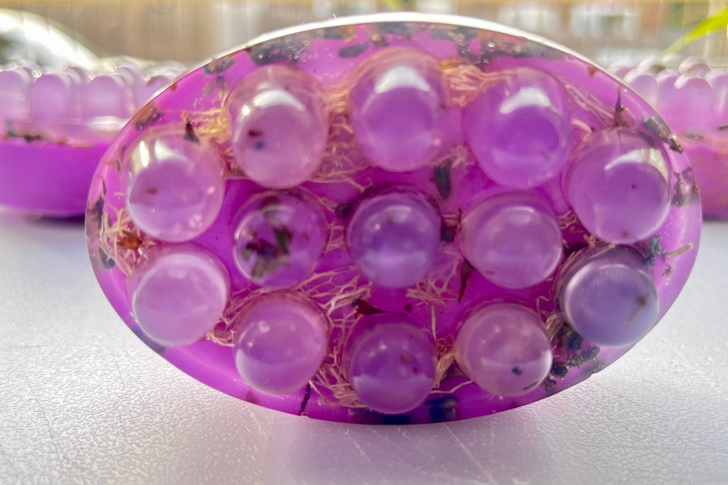 Massage & Exfoliating Glycerine Soap - Lavender Touch
