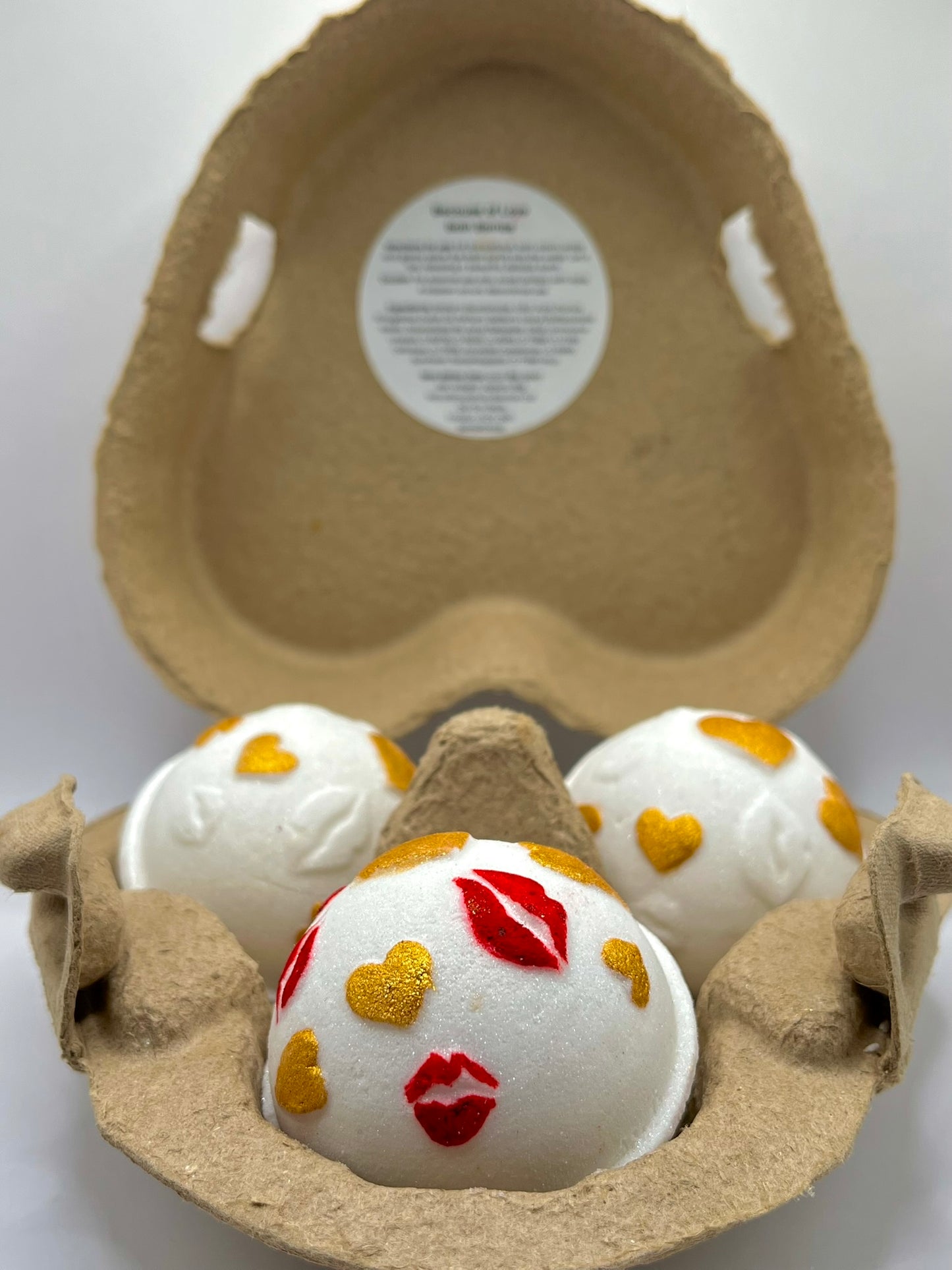 Because of Love - 3 Bath Bomb Set