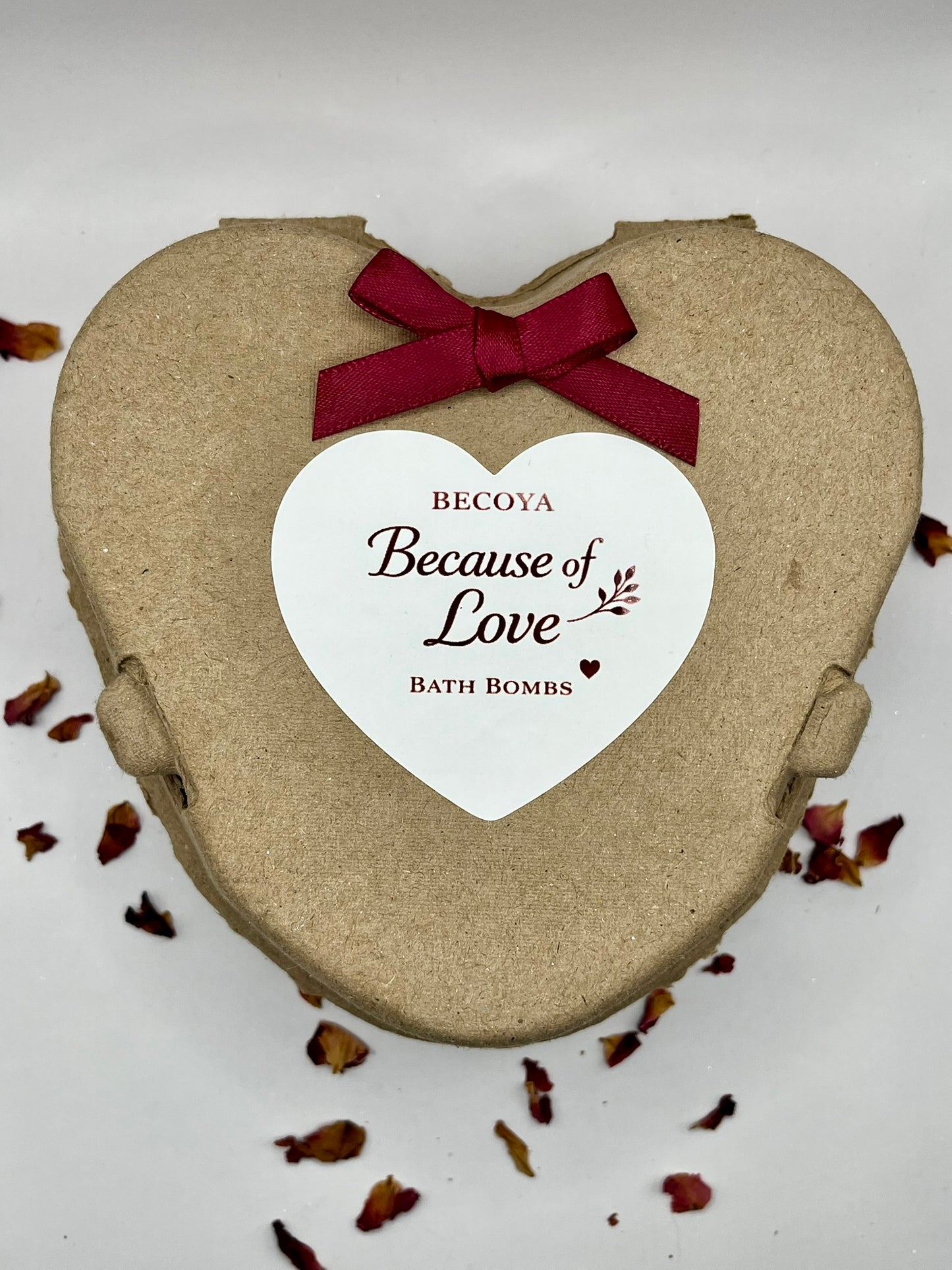 Because of Love - 3 Bath Bomb Set