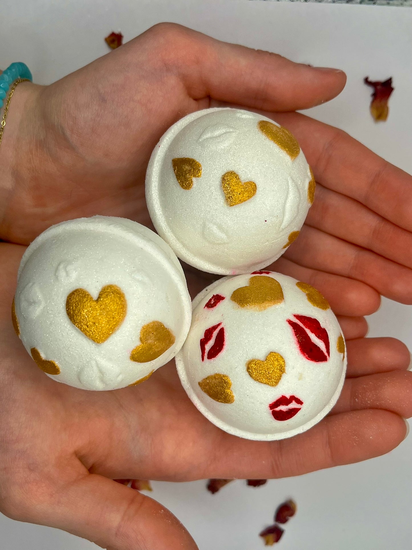 Because of Love - 3 Bath Bomb Set