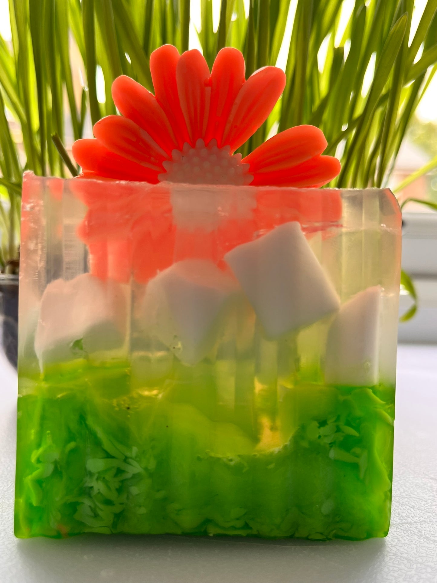 Blooming Daisy Soap - Handmade Glycerin Soap