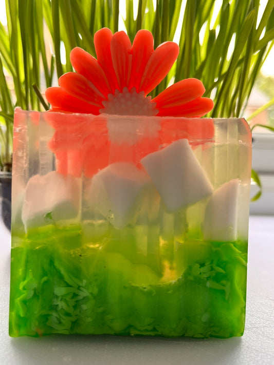 Handmade Glycerine Soap - Blooming Daisy Soap