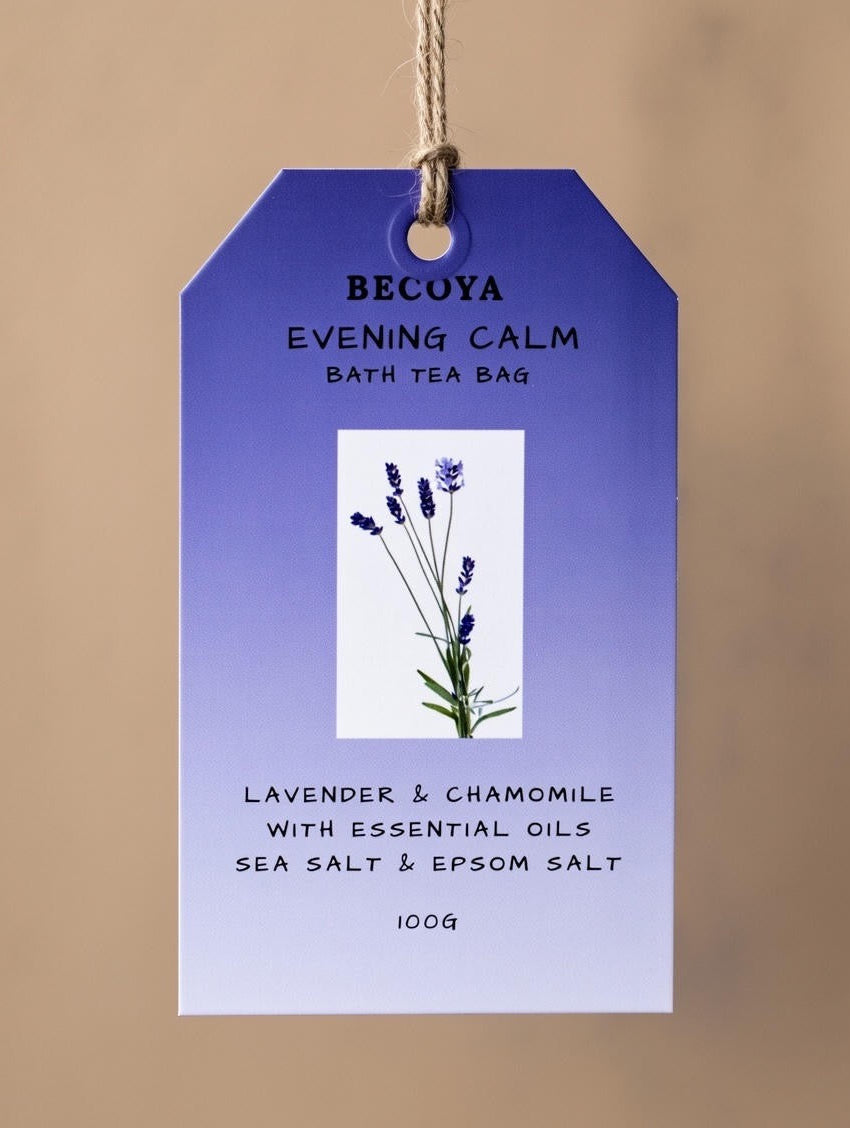 Bath Tea Bag - Evening Calm - Lavender & Chamomile