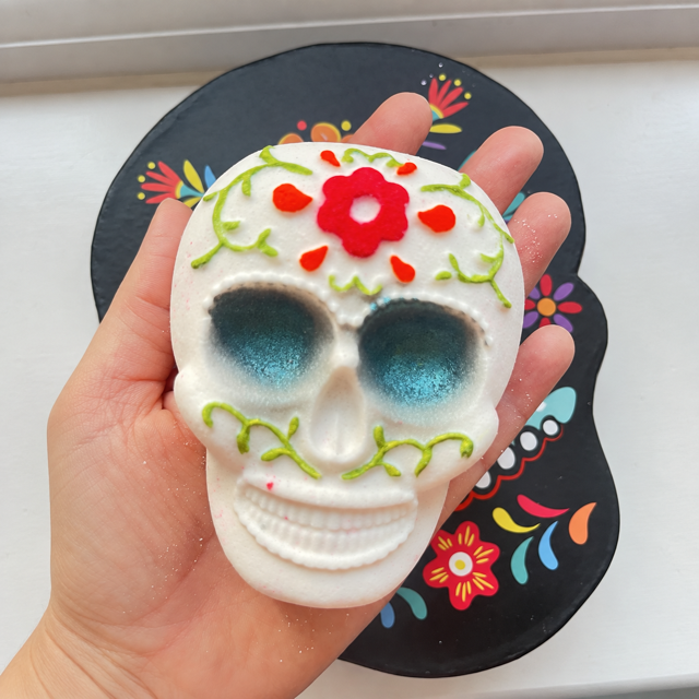 Wild Soul - Floral Skull Halloween Bath Bomb