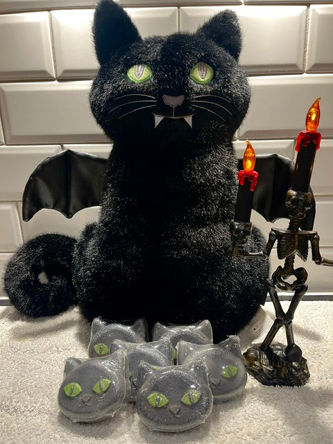 Witch's Cat - Black Cat Halloween Bath Bomb